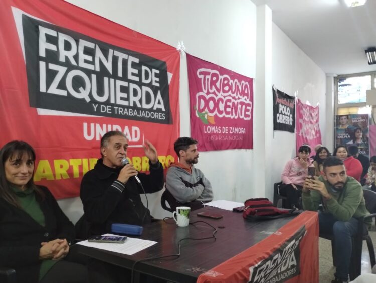 “Hay dos proyectos en el FIT-U: una izquierda electoralista marquetinera o una izquierda basada en la organización popular”
