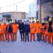 Gray y Katopodis supervisaron la obra de pavimentación de Avenida Huergo