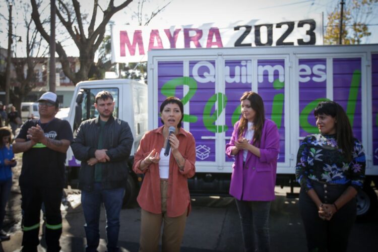 Mayra junto a Grabois: “Los años que vienen son difíciles para la Argentina”