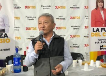 Kanashiro presentó su lista con un locro patrio