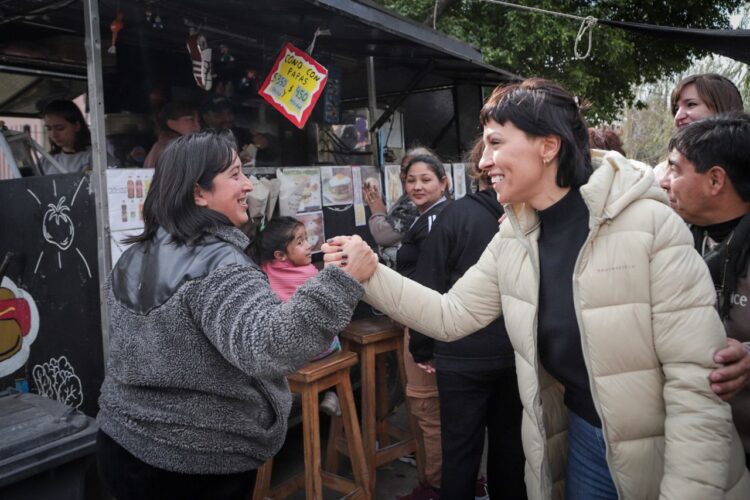 Mayra en la Cañada: “Quiero seguir siendo su intendenta”
