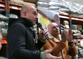 Molina y Espert anunciaron compromisos con el comercio local y el empleo