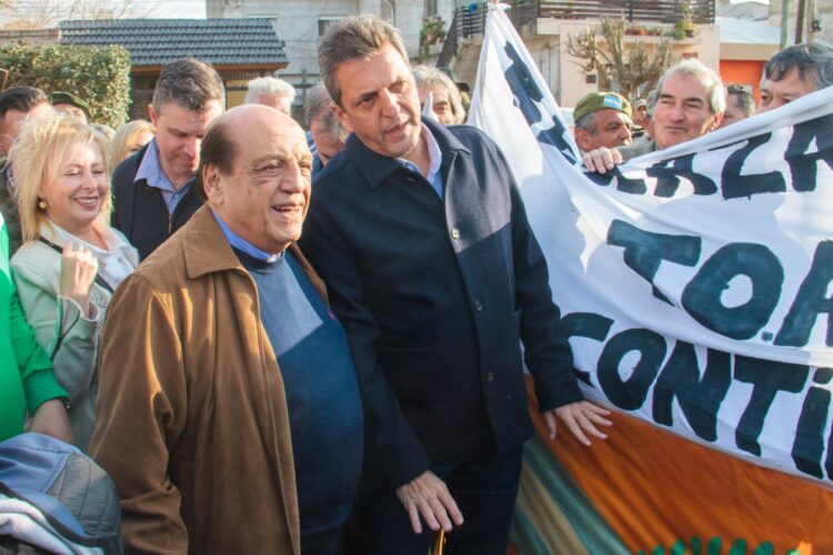 Mussi recibió a Massa en Hudson