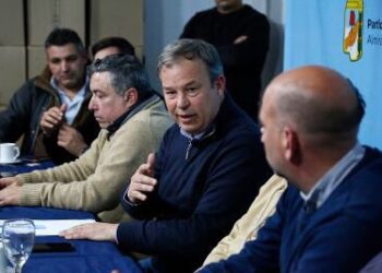 Cascallares recibió el apoyo de sindicalistas de la CGT regional