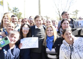 Kicillof en Brown: “Con educación, salud y más igualdad vamos a tener más libertad”