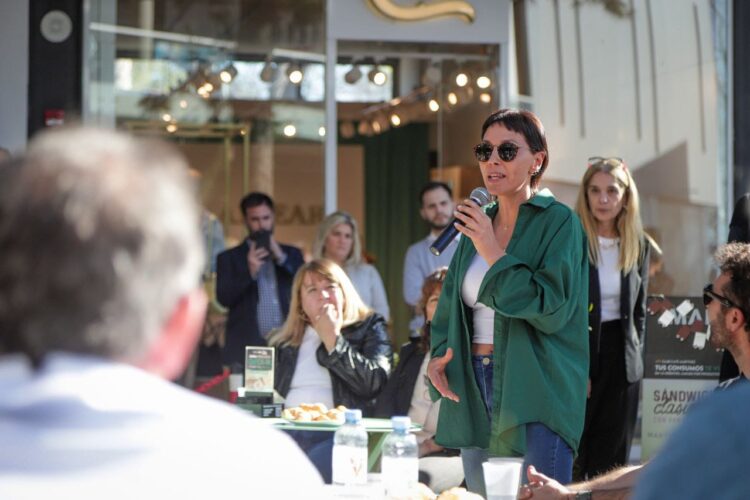 Mayra destacó la articulación público privada con a comerciantes de Nuevo Quilmes Plaza