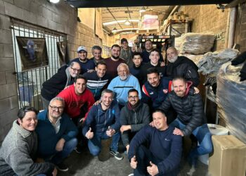 Máximo bajó al territorio para bancar a uno de sus candidatos