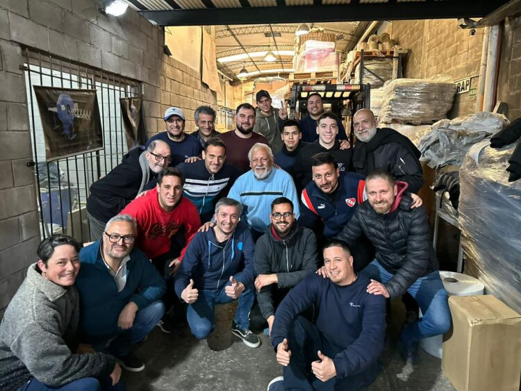 Máximo bajó al territorio para bancar a uno de sus candidatos