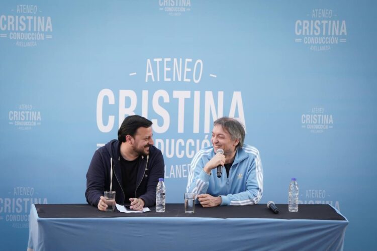 Máximo salió a empujar la campaña de Massa y anticipó que reaparecerá CFK