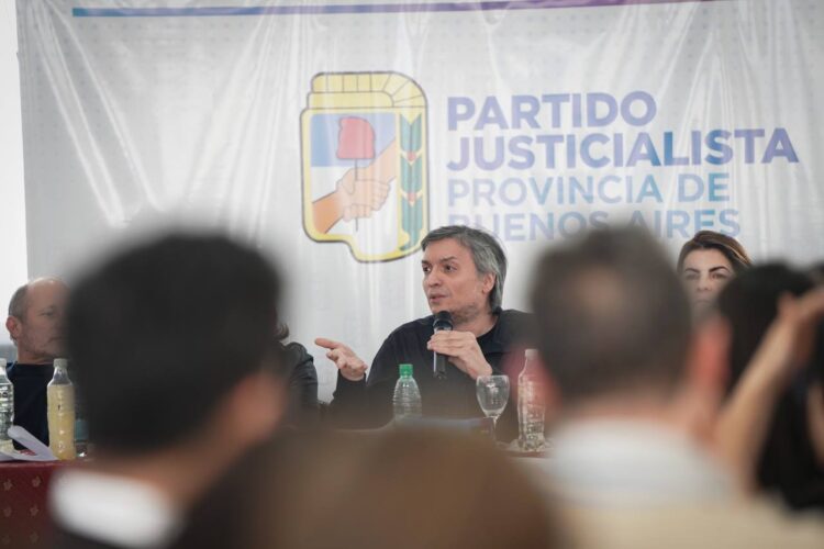 Máximo Kirchner: “Milei es hijo del endeudamiento con el FMI”