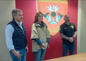 El presidente de los bomberos de Solano recibió a Villarruel y generó repudios