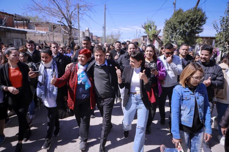 Mayra y Kicillof inauguraron obras en Quilmes