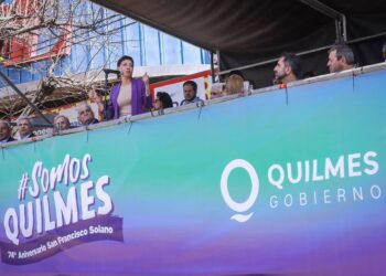 Una multitud participó en los festejos de Solano