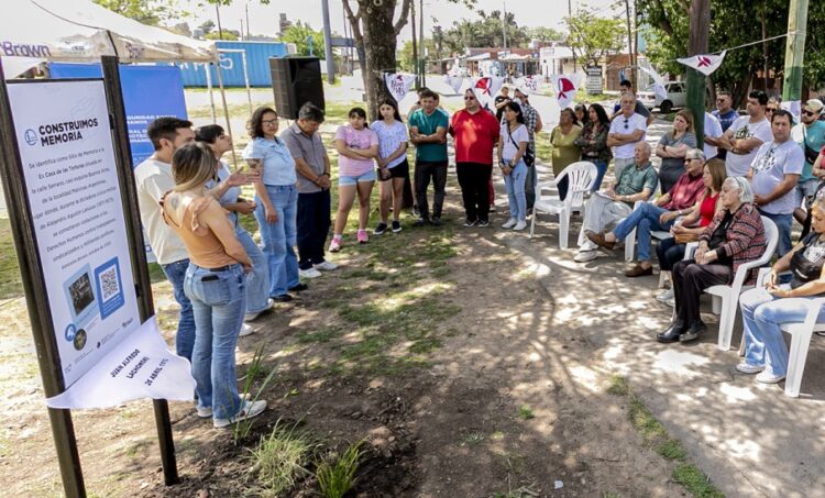 El municipio señalizó la “Ex Casa de las Torturas” como Lugar de la Memoria