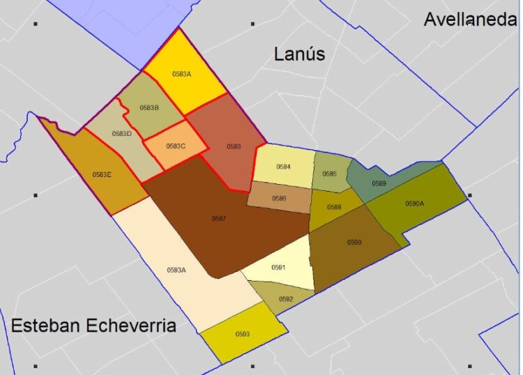 Cómo votaron los barrios de Lomas de Zamora