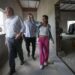 Mayra y Perczyk recorrieron obras de infraestructura escolar en Bernal oeste