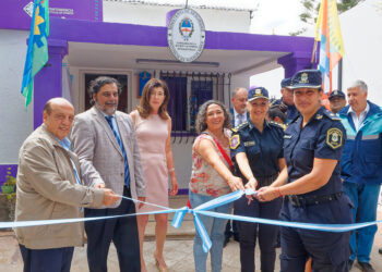 Mussi inauguró el nuevo edificio de la comisaría de la mujer y la familia