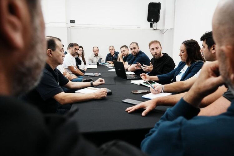 Otermin supervisó las tareas tras el temporal