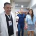 Otermín recorrió los hospitales Gandulfo y Alende