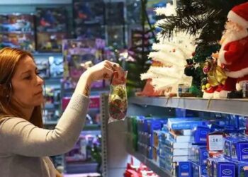 Las ventas para navidad cayeron un 2,8 por ciento