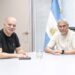 En medio de su pelea con el peronismo de Lanús, Ferraresi se reunió con Grindetti