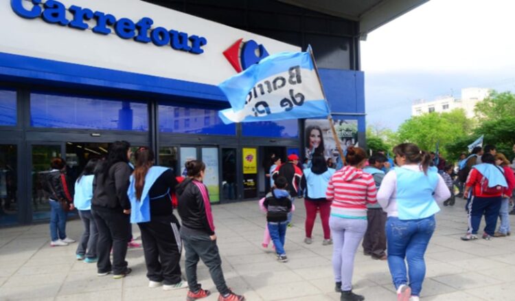 Barrios de Pie se movilizará a supermercados a pedir alimentos