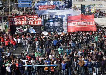 Movimientos sociales realizan jornada nacional de lucha en vísperas del paro del 24