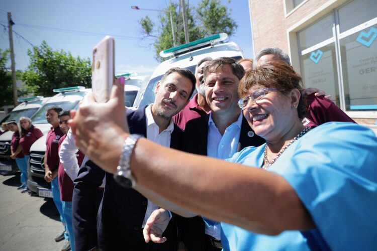Kicillof y Álvarez lanzaron el Sistema de Emergencia Lanús