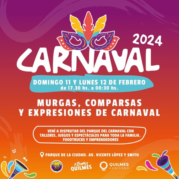 Quilmes sí celebra el carnaval