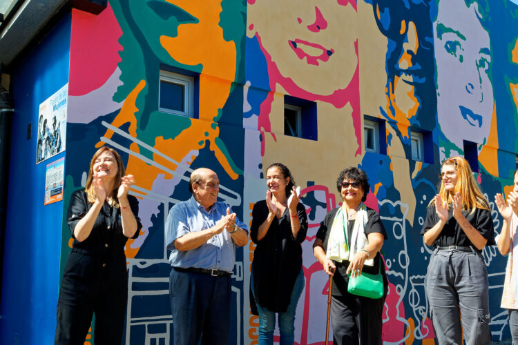 Mussi inauguró el Paseo de las Mujeres