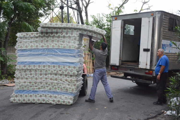 Provincia salió a asistir a los municipios afectados por el temporal