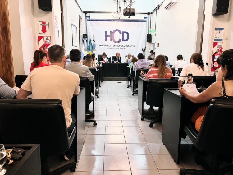 El Concejo aprobó las cuentas de Brown por mayoría
