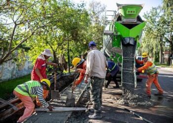 Con fondos provinciales, retomaron la obra de Camino de Cintura