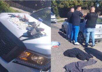 Detuvieron una banda que hacía entraderas