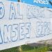 Abrazo solidario y olla popular en contra del cierre de la ANSES Ezpeleta