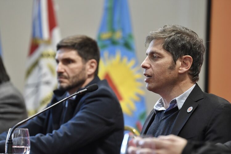 Kicillof llevó un discurso de federalismo a Santa Fe