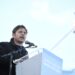 Kicillof cantó la nueva canción, se proyectó a nivel nacional y esquivó la interna en Varela