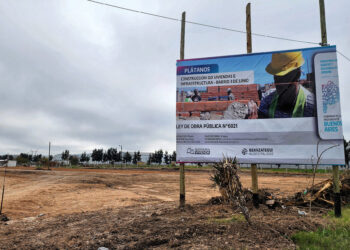 Está en marcha la construcción de 120 viviendas en Berazategui