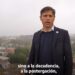 Kicillof: “Nos están llevando a la decadencia”