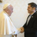 Kicillof se reunió con el papa Francisco