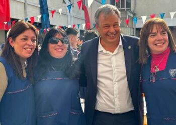 Cascallares participó de los festejos por el aniversario de Nuestra Señora de Carmen