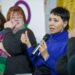Mayra de recorrida en La Florida: “No queremos dejar de dar la cara”
