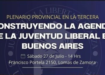 La Juventud libertaria presentará en Lomas su agrupación universitaria