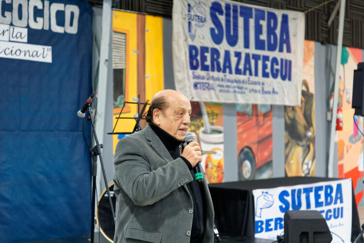 Mussi participó de la apertura del VI Congreso Pedagógico de SUTEBA