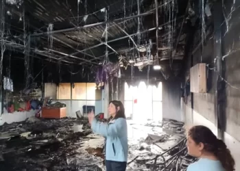 Robaron e incendiaron un jardín de infantes