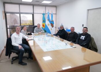 Gray se reunió con el ministro Correa