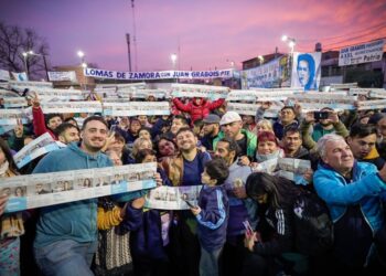 Grabois encabezará un acto en Lomas de Zamora