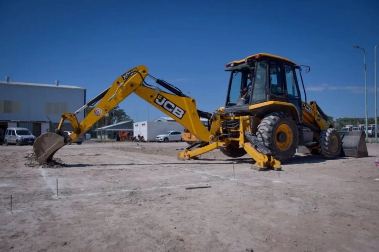 Avanza la construcción de la nueva planta de hormigón municipal