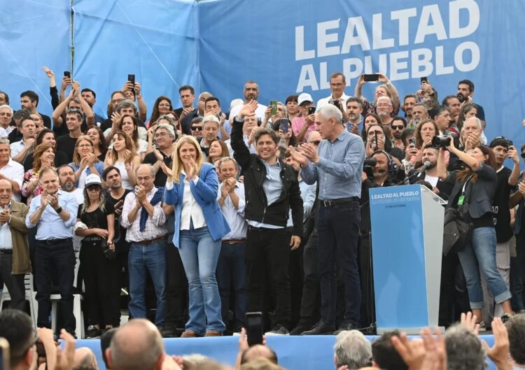 Kicillof en el día de la Lealtad: “No me interesa disputar ninguna interna”