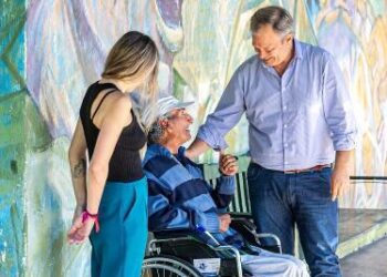 Cascallares visitó el hogar Eva Perón en su 76 aniversario